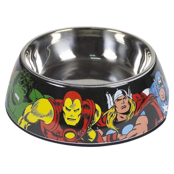 Official Marvel Licensing Pet Bowl with Exclusive Avengers Design for Cats and Dogs