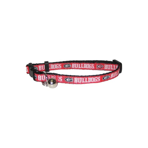 Official NCAA Georgia Bulldogs Cat Collar for Pet Wear