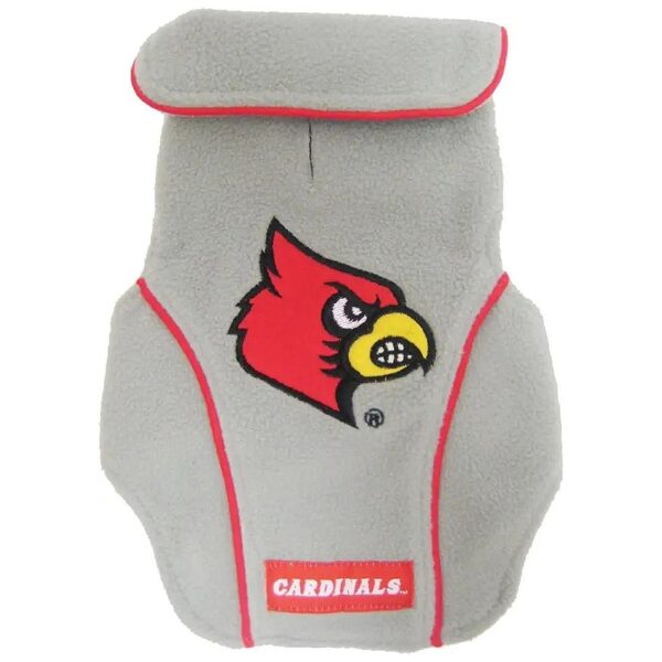 Official NCAA Licensed Louisville Cardinals Dog Fleece Vest Medium