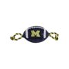 Official NCAA Michigan Wolverines Football Dog Toy for Small and Large Pets