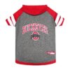 Official NCAA Ohio State Buckeyes Dog Hoody Tee Shirt for Pet Clothing