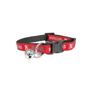 Official Nebraska Cornhuskers Cat Collar with One Size Fits Most Cats