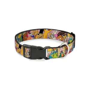 Official Nickelodeon Dog Collar for Medium Breeds with Handcrafted USA Construction