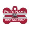 Officially Licensed Alabama Crimson Tide Pet Tag for Pet Identification