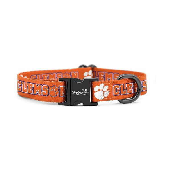 Officially Licensed Clemson University Small Adjustable Dog Collar