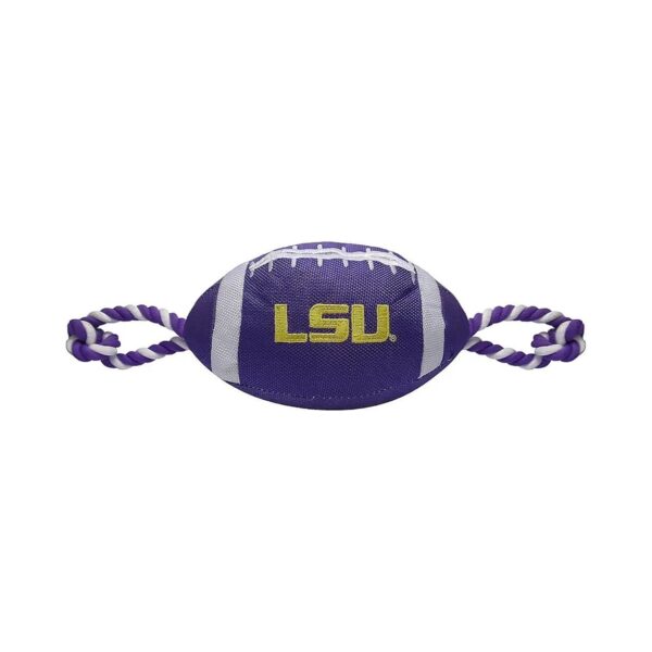 Officially Licensed LSU Tigers Football Dog Toy for Canines