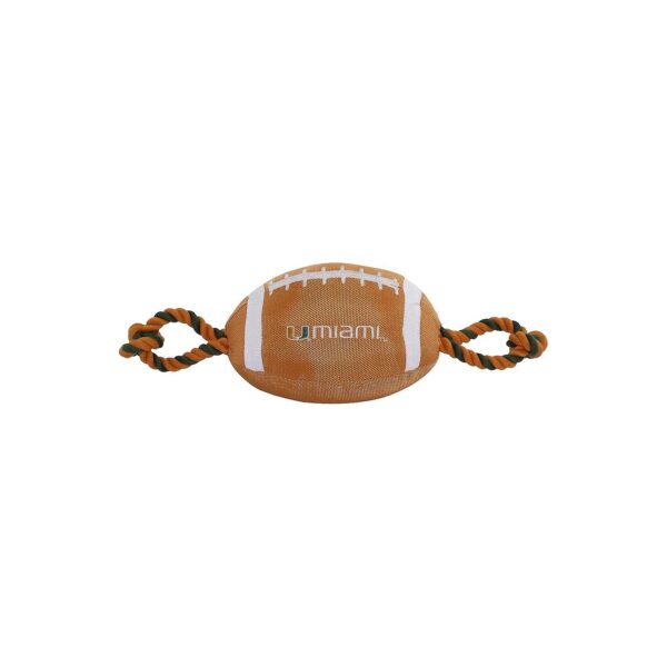 Officially Licensed NCAA Football Team Dog Toy for Dogs of All Sizes