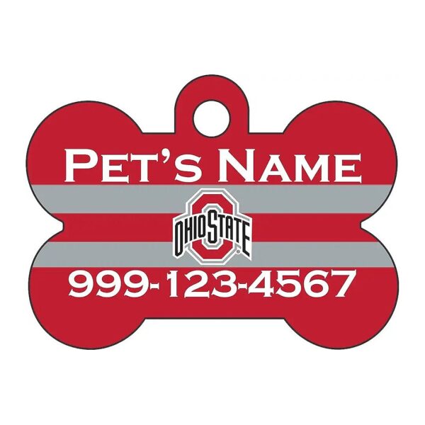 Officially Licensed Ohio State University Pet Tag with Customization