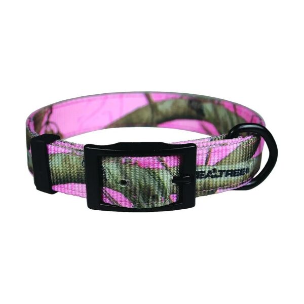 Officially Licensed Realtree APC Pink Camo Pattern Nylon Dog Collar