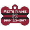 Officially Licensed South Carolina Gamecocks Pet Identification Tag