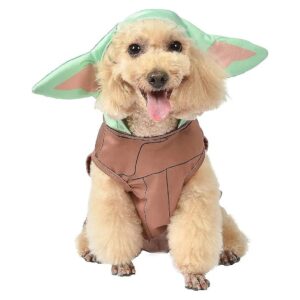 Officially Licensed Star Wars Grogu Dog Costume for Halloween and Special Occasions