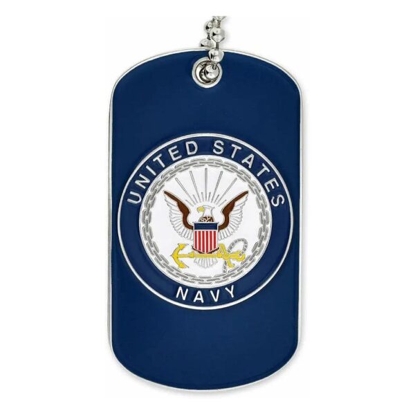 Officially Licensed US Navy Dog Tag with Engraving