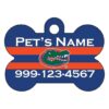 Officially Licensed University of Florida Pet Tag for Pet Identification