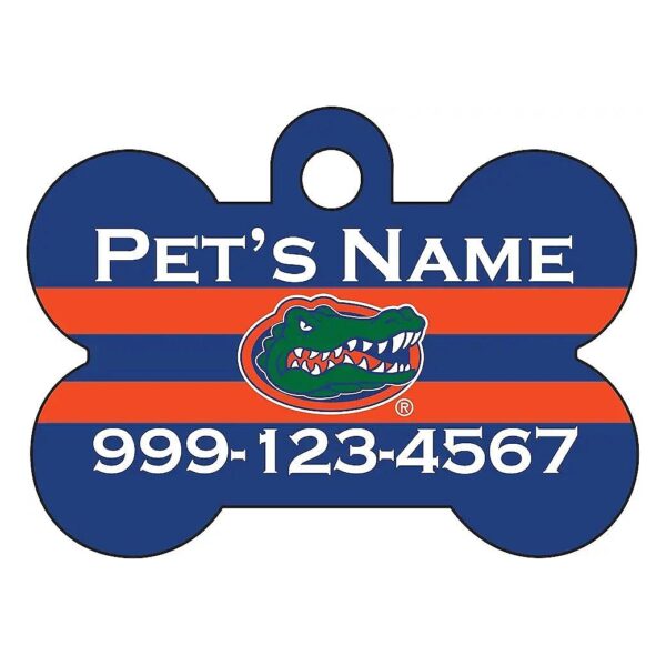 Officially Licensed University of Florida Pet Tag for Pet Identification