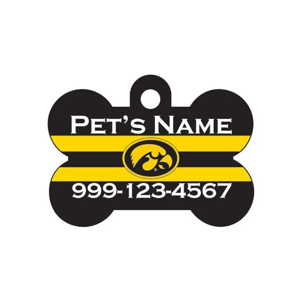 Officially Licensed University of Iowa Pet Tag for Pet Owners