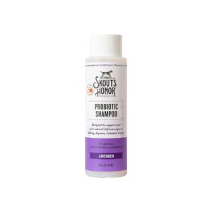 Oil-Rich Probiotic Shampoo for Dogs with Avocado Oil, Omega-3s, and Soothing Lavender