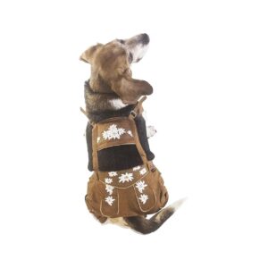 Oktoberfest German Dog Lederhosen with Adjustable Straps Sizes XS to 8XL