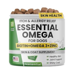 Omega 3 Chews for Dry Itchy Skin in Dogs - Allergy Relief Treats