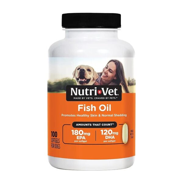 Omega-3 Fatty Acids for Dog Coat, Skin, and Joint Health Support