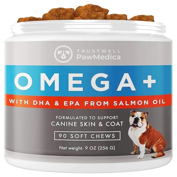 Omega-3, Omega-6 Supplement for Dogs with Itchy Skin and Dry Coat