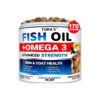 Omega 3 Supplements for Dogs Fish Oil for Skin and Coat 170 Chews Anti Shedding Treats