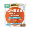 Omega Skin and Coat Chews for Dogs with Natural Salmon Oil and DHA