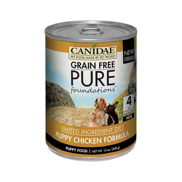 Only Canned Food for Sensitive Puppy Stomachs