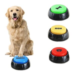 Operated Dog Communication Buttons for Easy to Click Interface