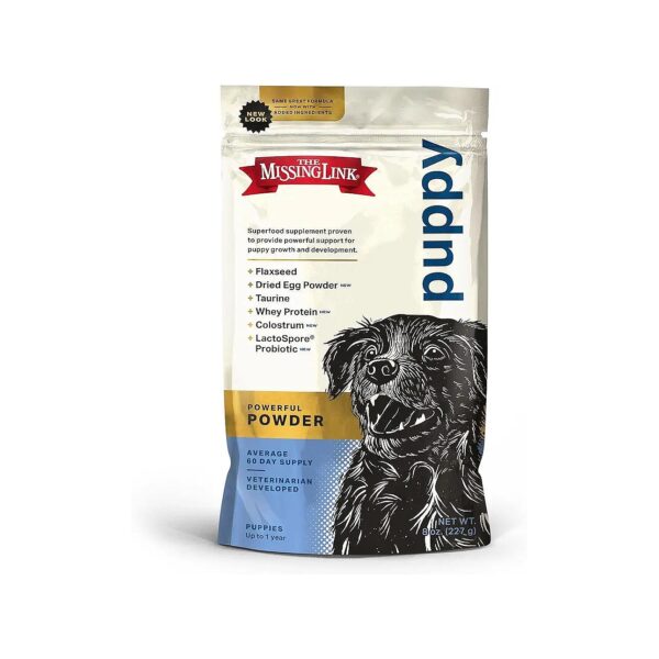 Optimal Puppy Food Supplement Powder Supports Healthy Growth Development Immune System