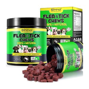 Oral Flea and Tick Control Supplement for Dogs of All Breeds and Ages