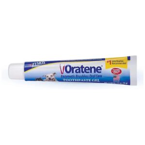 Oral Hygiene for Pets with Non-Toxic, Brushless Toothpaste Gel Formula