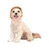 Orange Comb Over Wig for Small Medium Dogs, Fits Billionaire Pets