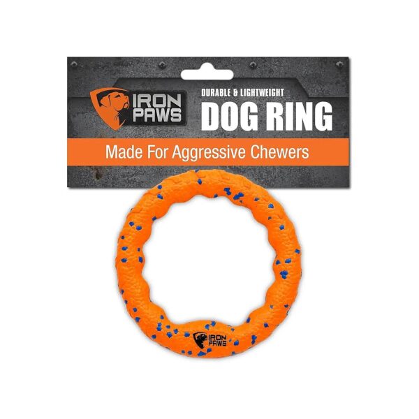 Orange Dog Pull Toy Tug of War Toy For Large Dogs Super Soft Foam Disc For Fetch Toy