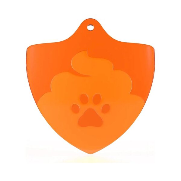 Orange Dog Shovel Scooper for Fast and Easy Waste Removal