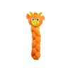 Orange Dragon Plush Dog Toy Treat Puzzle for Engaging Minds