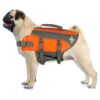 Orange Life Jacket for Small Dogs