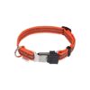 Orange Reflective Collar for Small Medium Dogs with ClickLock Buckle