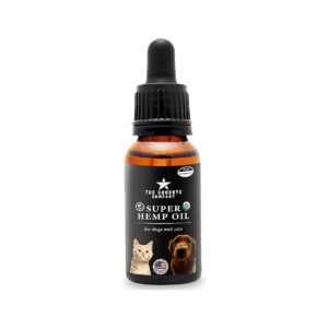 Organic Cold Pressed Hemp Oil for Dogs and Cats