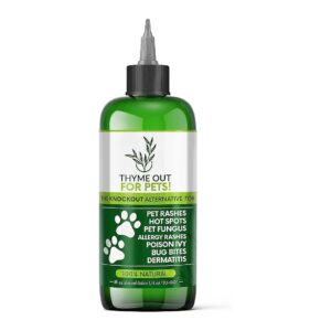 Organic Dog and Cat Itch Relief Spray for Itchy Paws and Ringworm