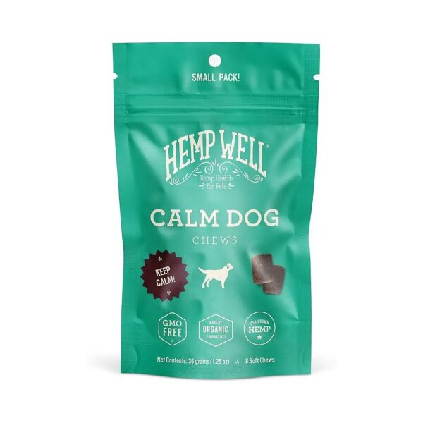 Organic Hemp Dog Chews for Anxiety Relief and Stress Reduction