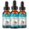 Organic Hemp Oil Drops for Dogs and Cats - Natural Relief for Anxiety and Pain