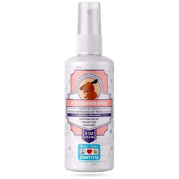 Organic Oatmeal Skin Relief Spray for Dry Itchy Skin in Dogs