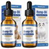 Organic Pet Oil Drop for Dogs and Cats with Natural Relief from Pain and Inflammation