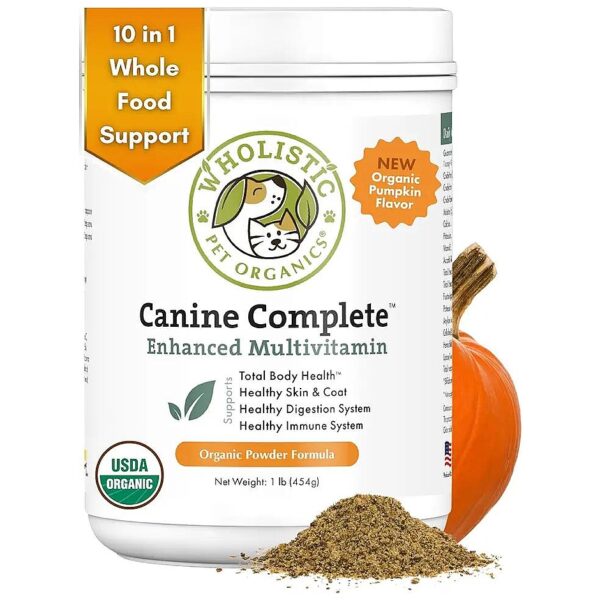 Organic Pumpkin Powder for Dogs with Digestive Support