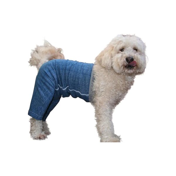 Original Cotton Blue Dog Pants for All Dog Sizes