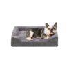 Orthopedic Dog Bed with Soft Egg Foam and Waterproof Cover for Large Midsized Pets