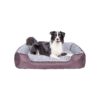 Orthopedic Egg Crate Foam Dog Bed for Large Dogs Comfortable Sleeping