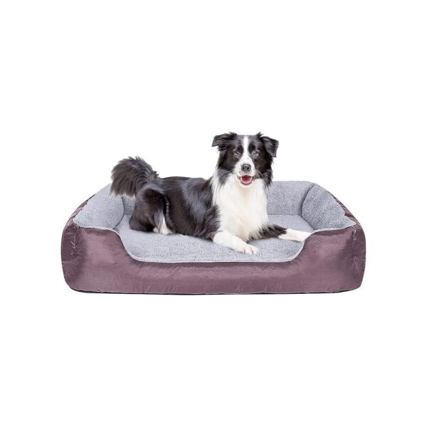 Orthopedic Egg Crate Foam Dog Bed for Large Dogs Comfortable Sleeping