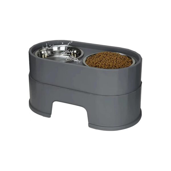 Orthopedic Elevated Dog Bowls for Small Medium Dogs and Cats with Spill Proof Design