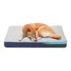 Orthopedic Memory Foam Large Dog Bed Cooling Gel Waterproof Support Large Breeds